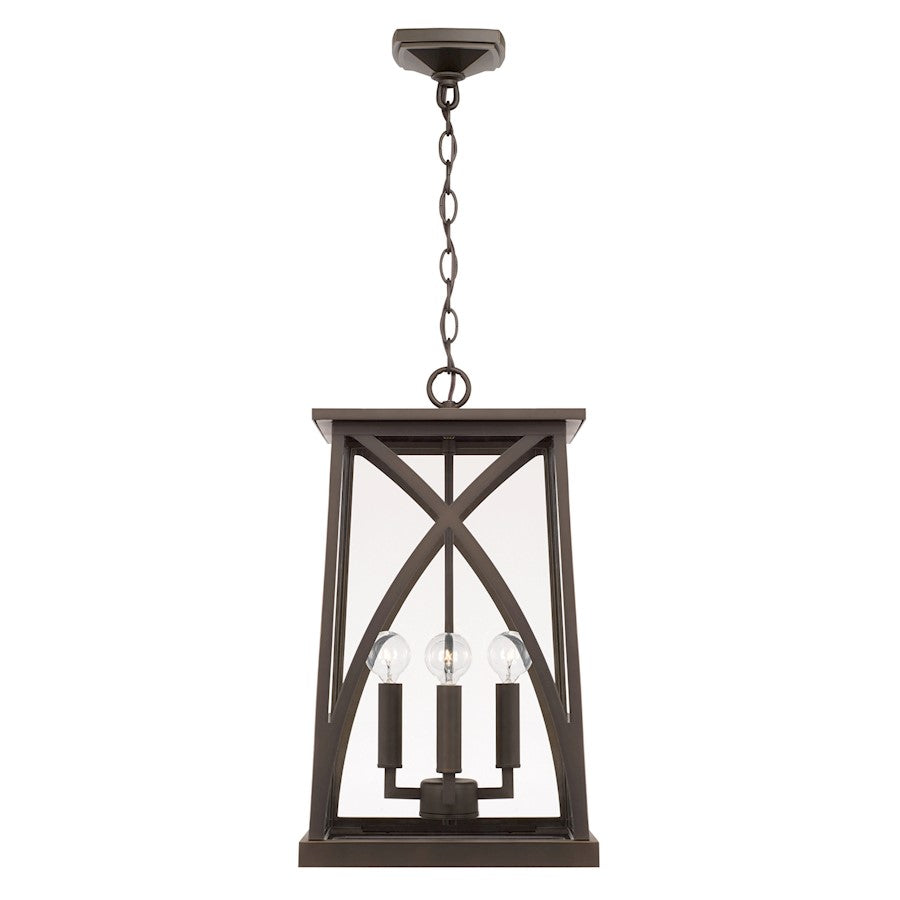 Capital Lighting Marshall 4 Light Outdoor Hanging Lantern