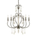 Austin Allen & Co. Sofia 6-Light 27" Chandelier, French Country - 9B217A