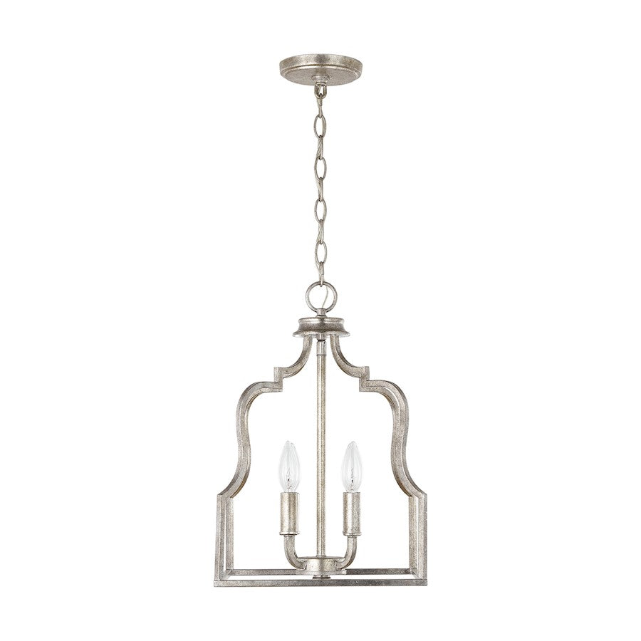 Austin Allen & Co. 4-Light Pendant, Antique Silver - 9D289A