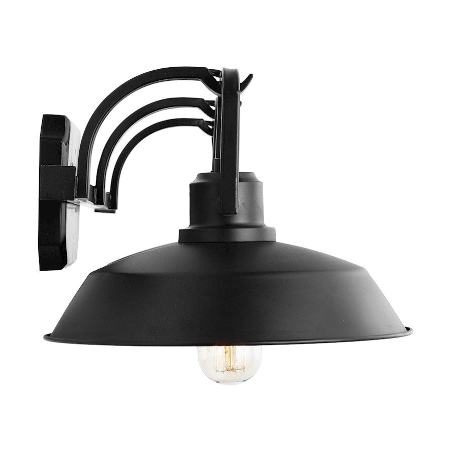 3 Light Bathroom Vanity Light, Matte Black