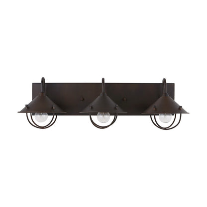 Austin Allen & Co. 3-Light 25.5" Vanity, Old Bronze - 9D313A