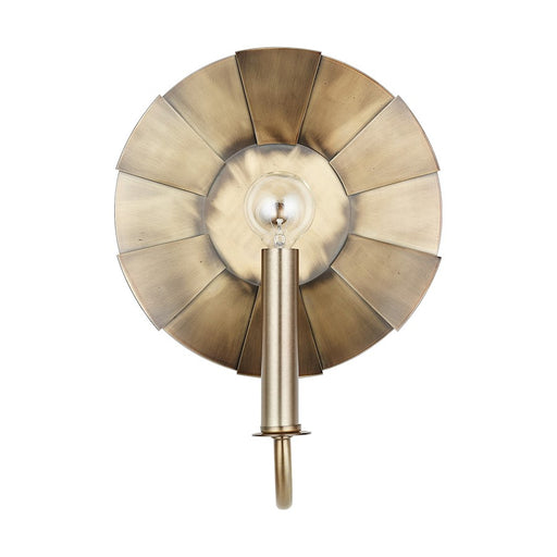 Austin Allen & Co. 1-Light 9" Sconce, Aged Brass - 9D314A