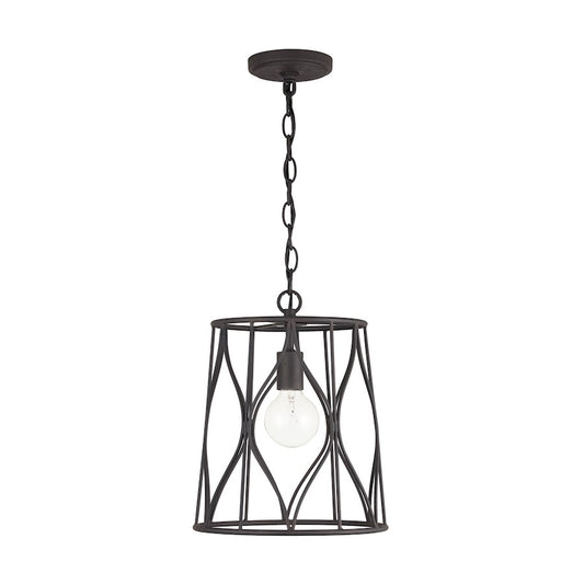 Austin Allen & Co. 1-Light Pendant, Rustic Iron - 9F368A