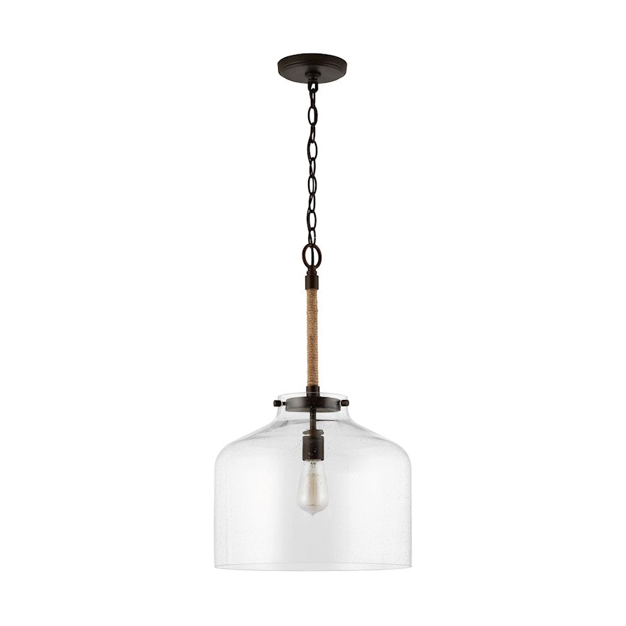 Austin Allen & Co. Corde 1-Light Pendant, Bronze - 9F372A