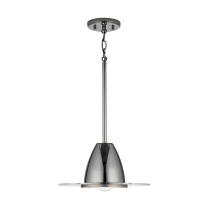 Austin Allen & Co. 1-Light Pendant, Black Chrome - 9F379A