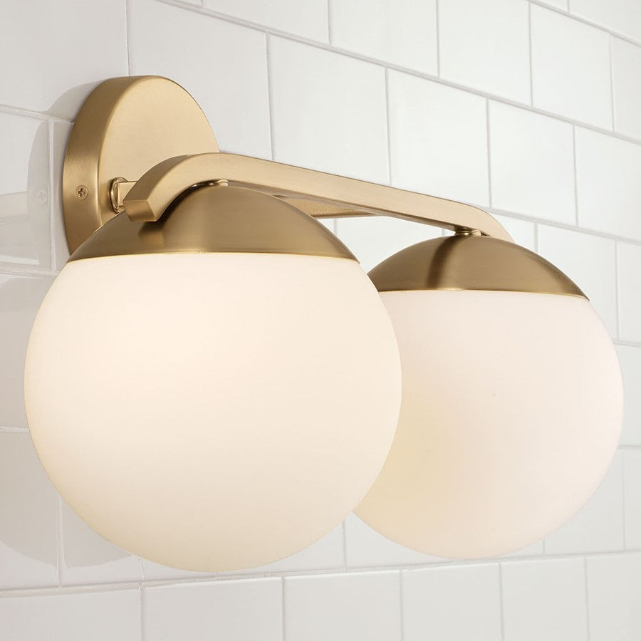 Oliver 2 Light Bathroom Vanity Light