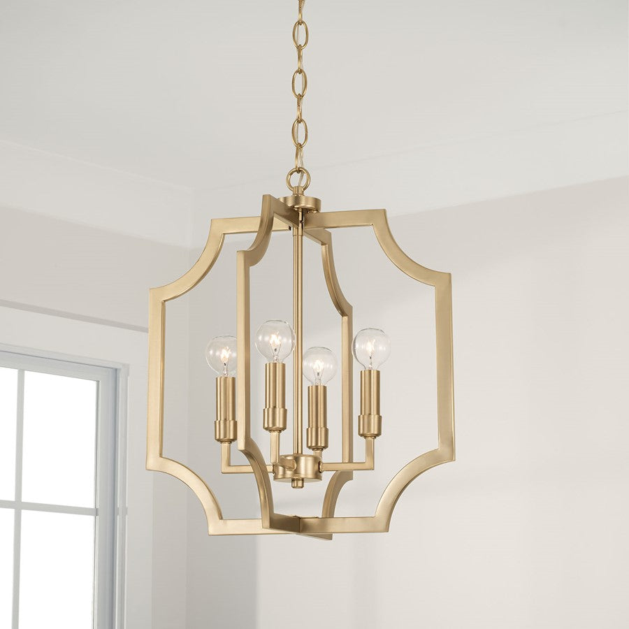 4 Light Foyer Pendant