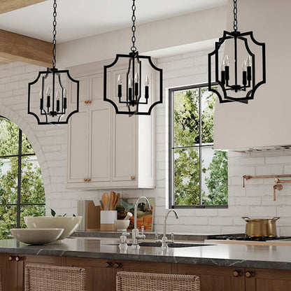 4 Light Foyer Pendant