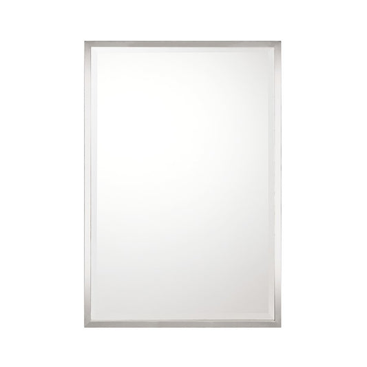 Capital Lighting Metal Framed Mirror, Polished Nickel - M382655