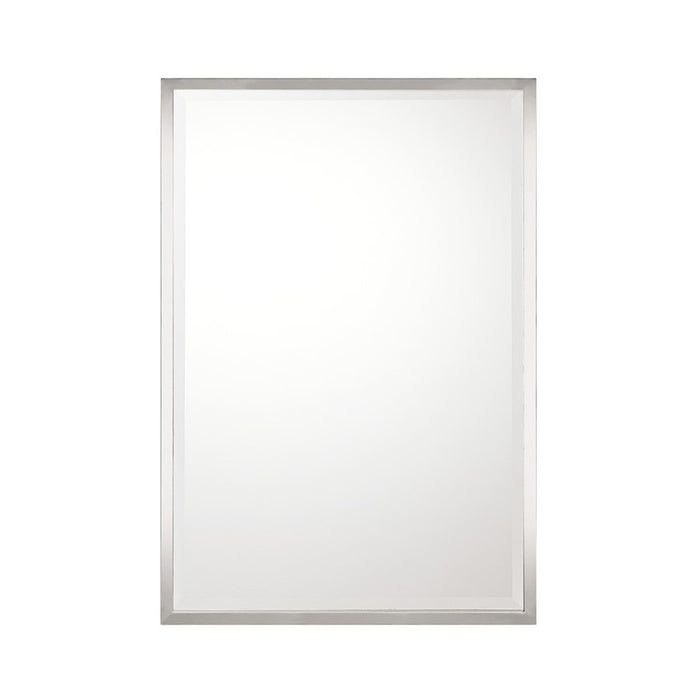 Capital Lighting Metal Framed Mirror, Polished Nickel - M382655