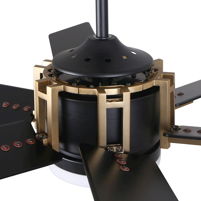 Carro Jaxx 52" Ceiling Fan/Remote/Light Kit