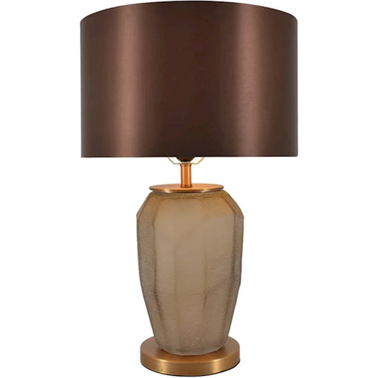 Carro Lola 1 Light 23" Table Lamp/Single, Apricot/Brown - VAT-G23021A1