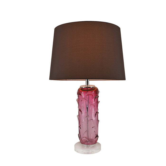 Carro Jacinto 1 Light 27" Table Lamp/Single, Pink/White - VAT-G27021A1
