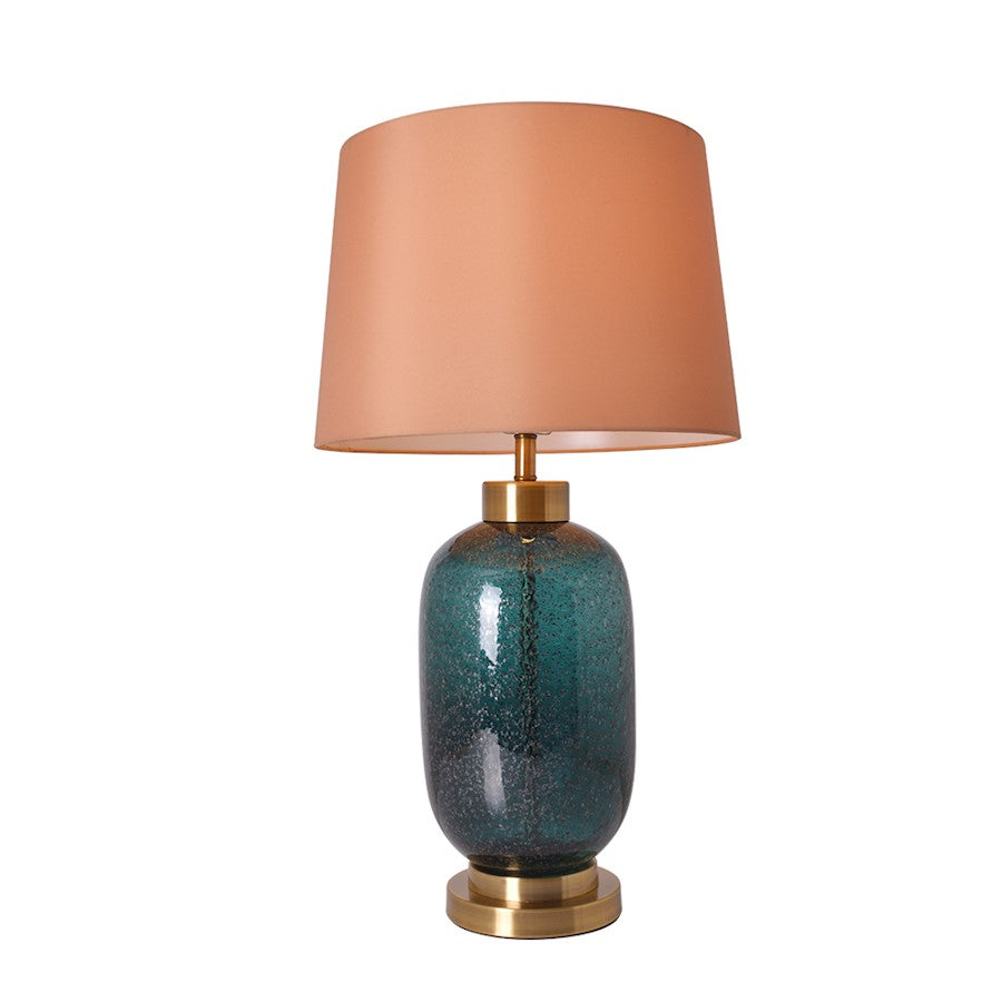 Carro Bebspiro 1 Light 27" Table Lamp/Single, Dark Green/Brown - VAT-G27031A2