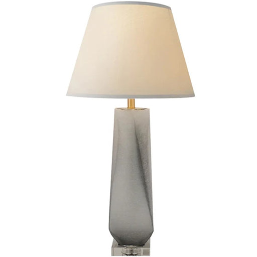 Carro Kala 1 Light 28" Table Lamp/Single, Smoke Grey/White - VAT-G28021A1