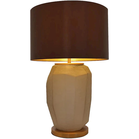 Carro Lola Big 1 Light 30" Table Lamp/Single, Apricot/Brown - VAT-G30011A1