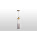 Carro Gidra Cylinder Glass Pendant, Gray Ombre - VP-G0416011A3