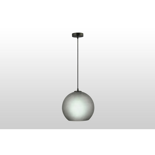 Carro Chelos Sphere Glass Pendant, Frosted Gray - VP-G0910011A1