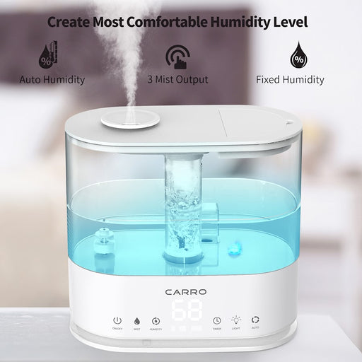 Carro 4L Top Fill Ultrasonic Cool Mist Humidifier/White/Aroma Tray - VPH-405-48