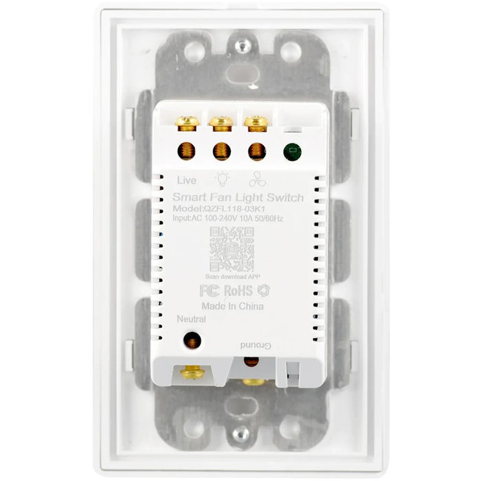 Carro Pionnier Smart Switch, Light On/Off, White