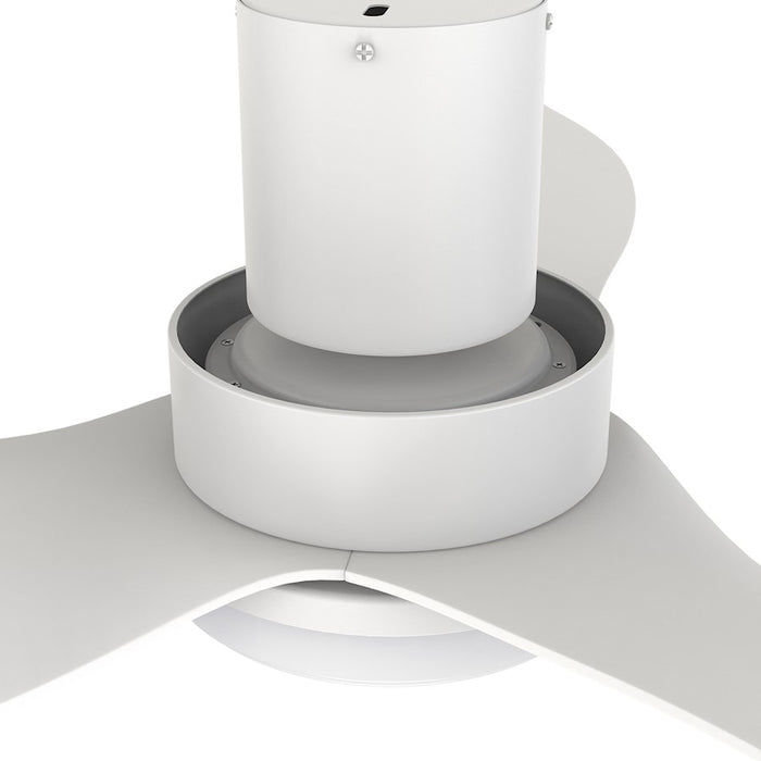 Carro Ryna 36" Ceiling Fan/Remote/Light Kit, White/White