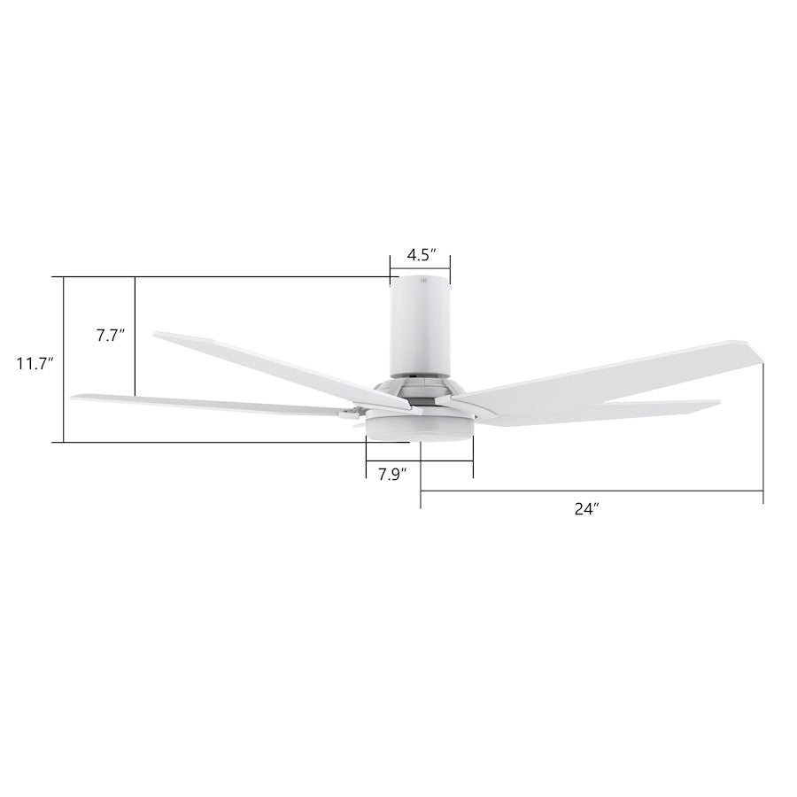 Carro Woodrow Ceiling Fan/Remote/Light Kit