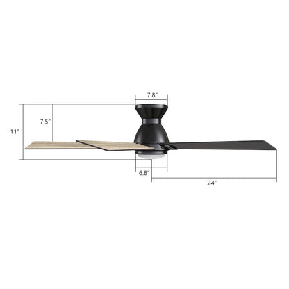 Carro Ascender 48" Ceiling Fan/Remote/Light Kit