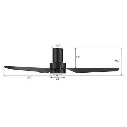 Carro Madrid 52" Ceiling Fan/Remote/Light Kit