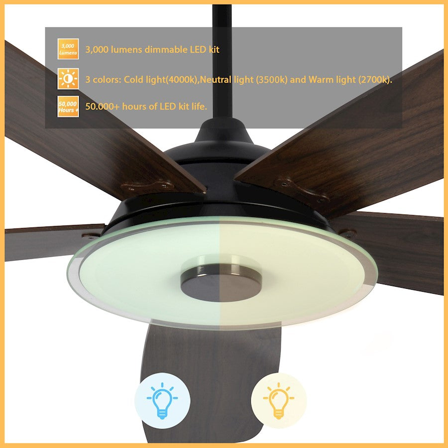 Carro Journey Smart Ceiling Fan/Remote/Light Kit