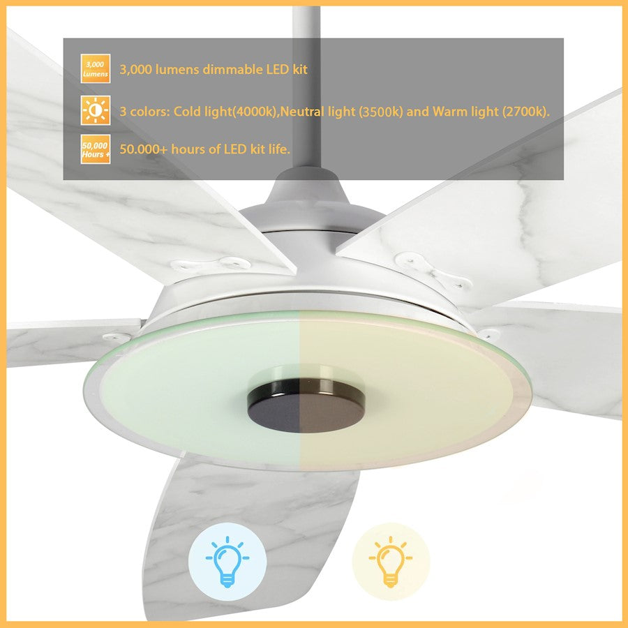 Carro Journey Smart Ceiling Fan/Remote/Light Kit