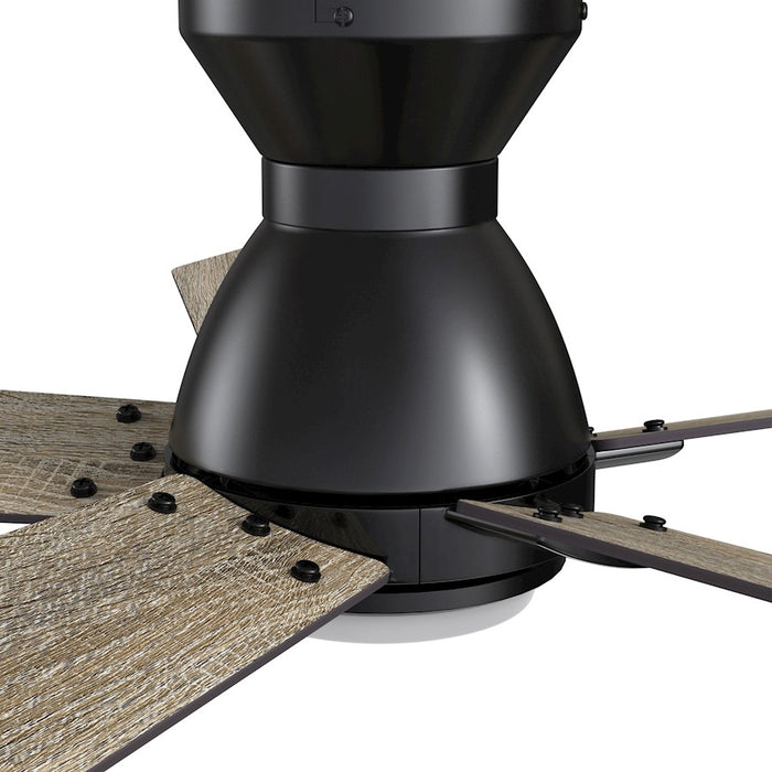 Carro Ascender 52" Ceiling Fan/Remote/Light Kit, Black/Walnut