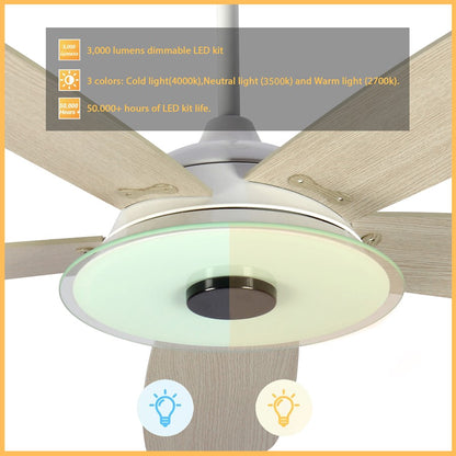 Carro Journey Smart Ceiling Fan/Remote/Light Kit