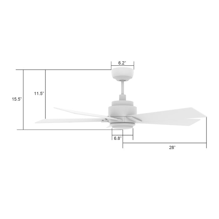 Carro Ascender Ceiling Fan/Remote/Light Kit