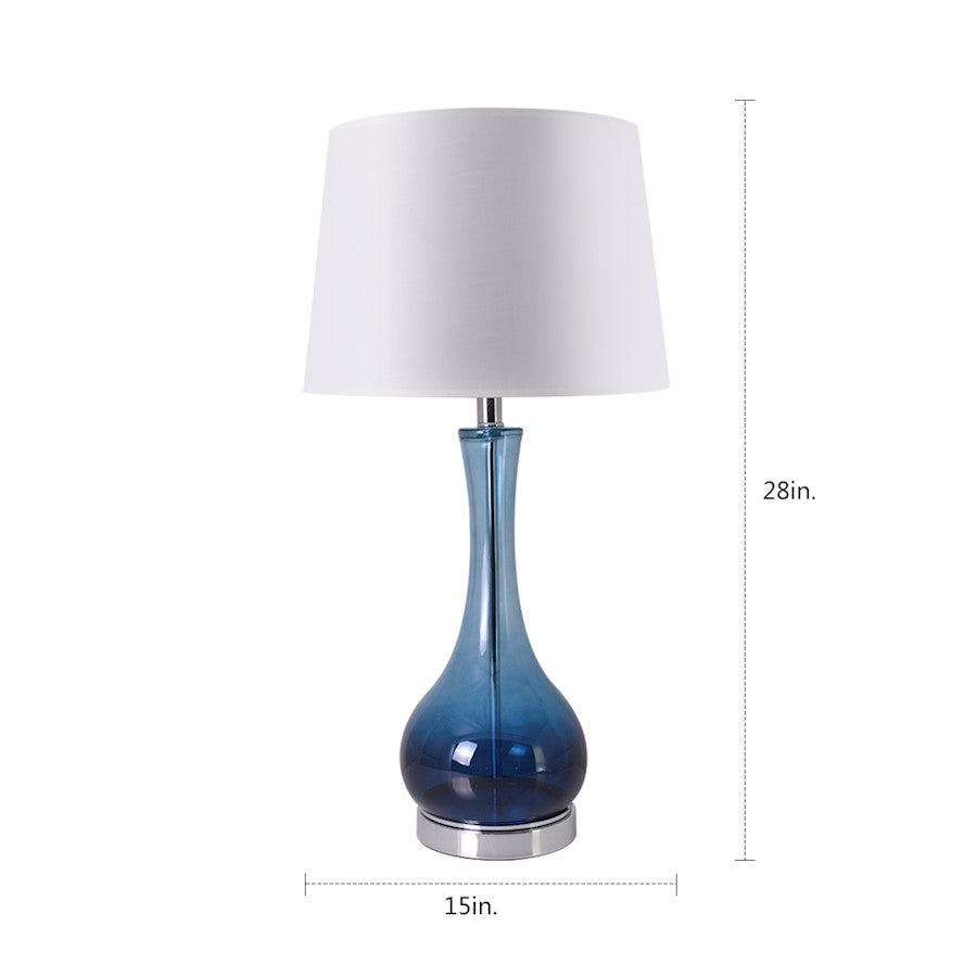 Melati 28" Table Lamp, Set of 2