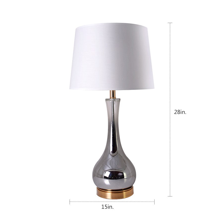 Melati 28" Table Lamp, Set of 2