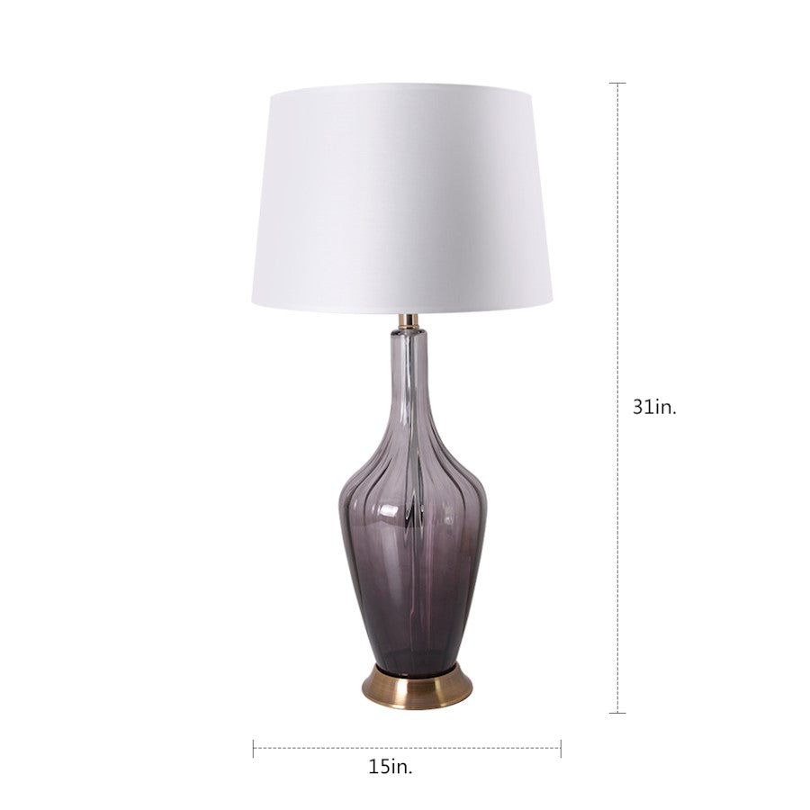 Clavel 31" Table Lamp, Set of 2