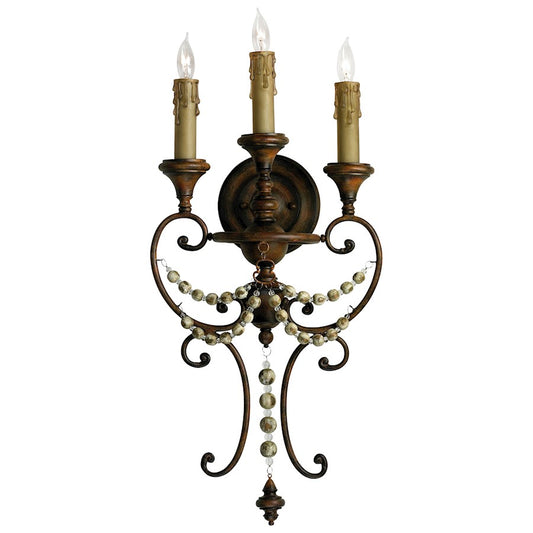 3 Light Wall Sconce