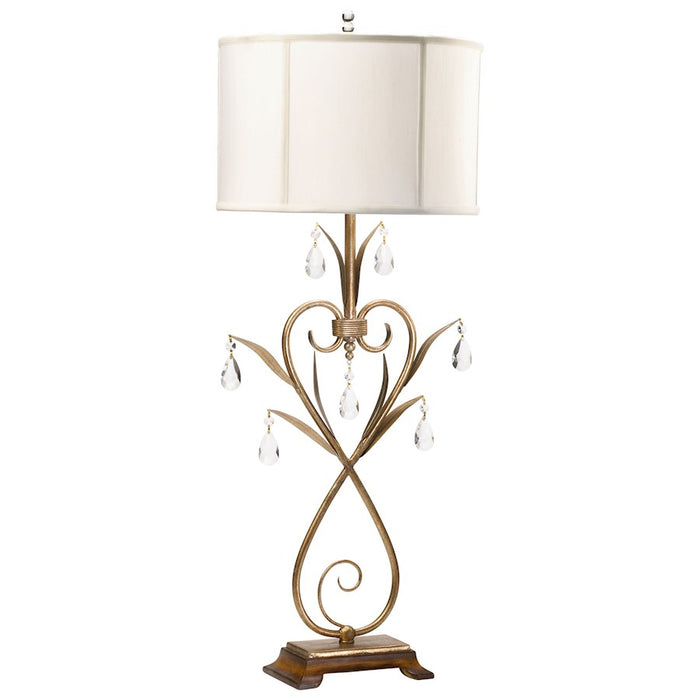 Cyan Design Sophie Table Lamp, Gold Leaf