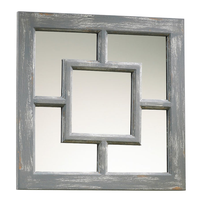 Cyan Design Ashbury Mirror, Distressed Gray