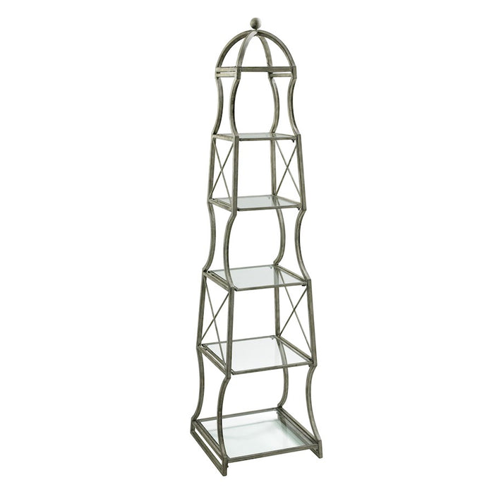 Cyan Design Chester Etagere, Rustic Gray