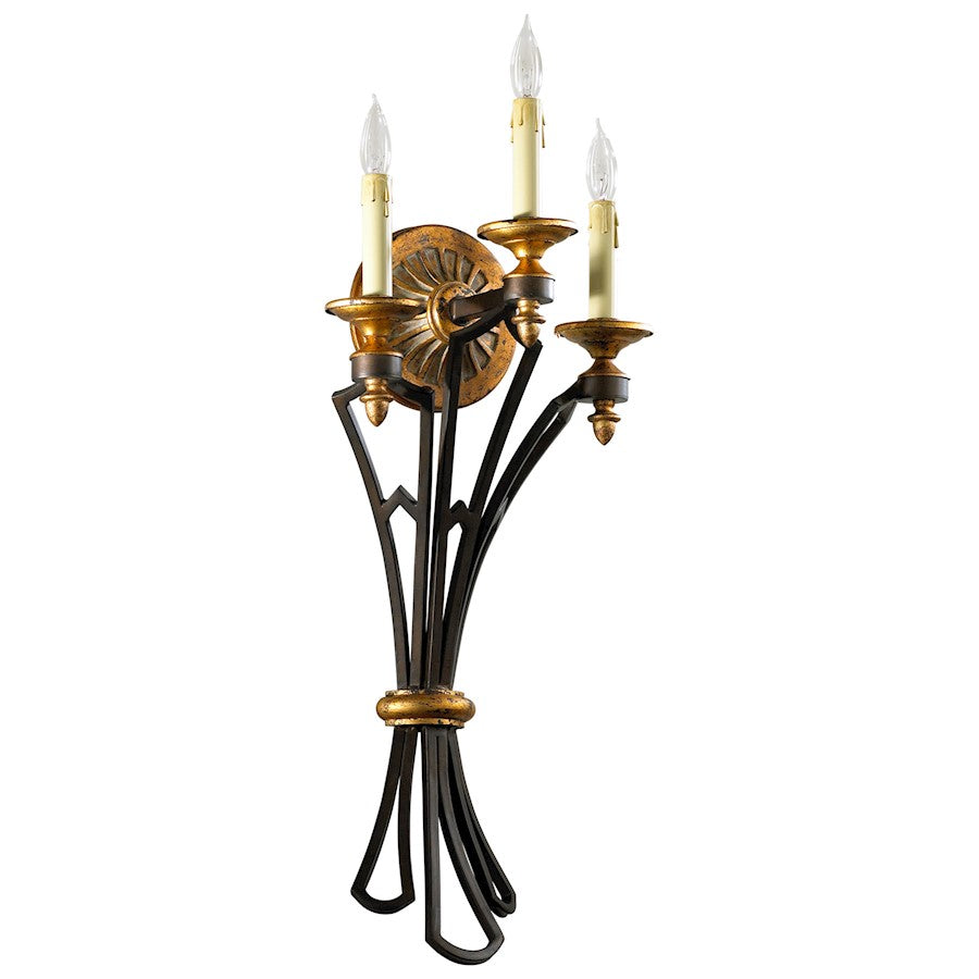 3 Light Wall Sconce