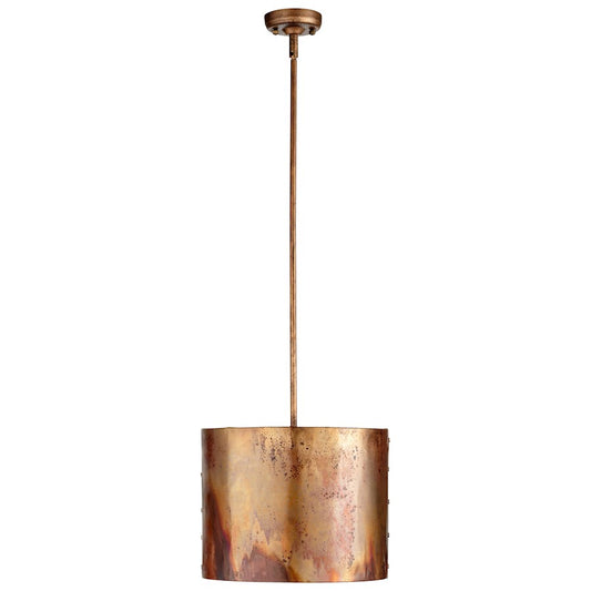 1 Light Pendant, Copper