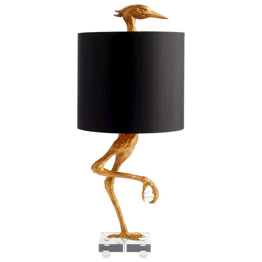 Ibis Table Lamp, Ancient Gold