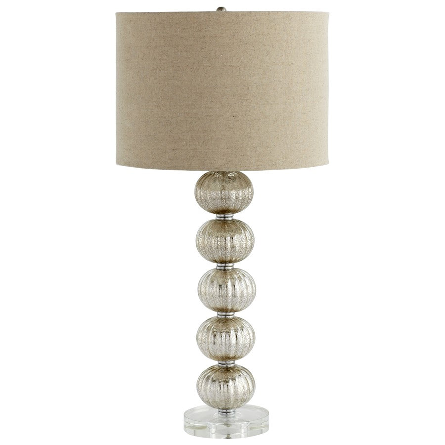 Aria Table Lamp, Mercury