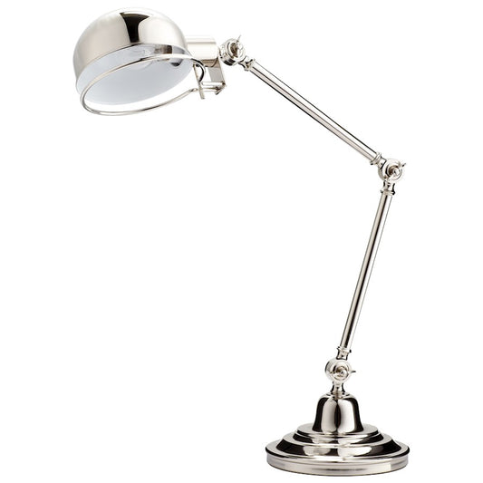 Pixor Table Lamp, Nickel