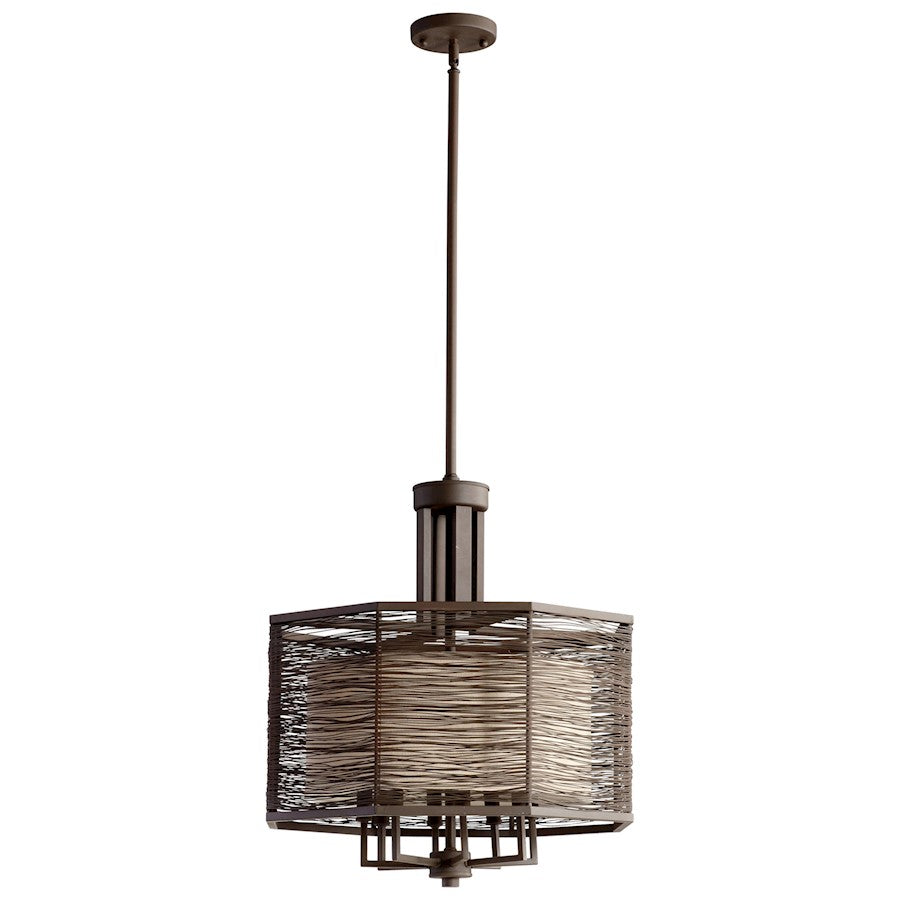 Pascal Eight Light Chandelier, Old World