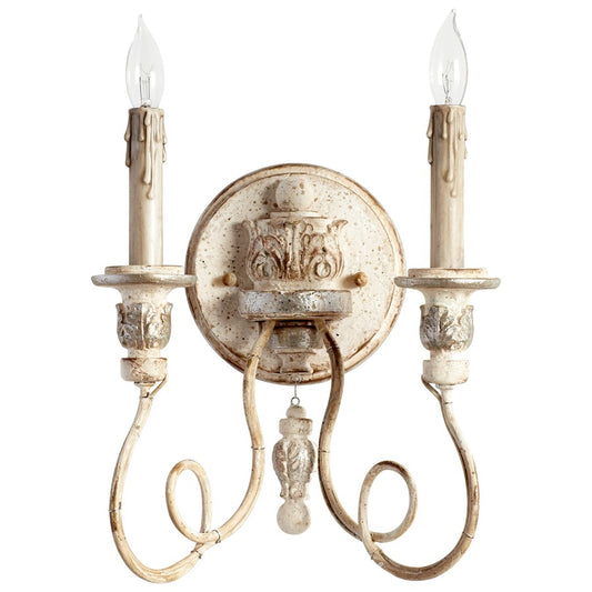 2 Light Wall Sconce