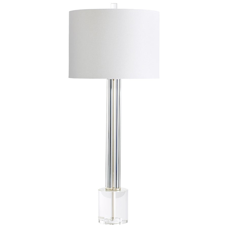 Quantom Table Lamp, Clear