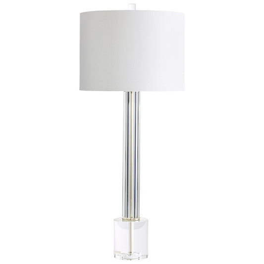 Quantom Table Lamp, Clear