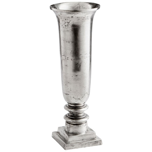 Cyan Design Small Relic Vase, Raw Nickel - 10172